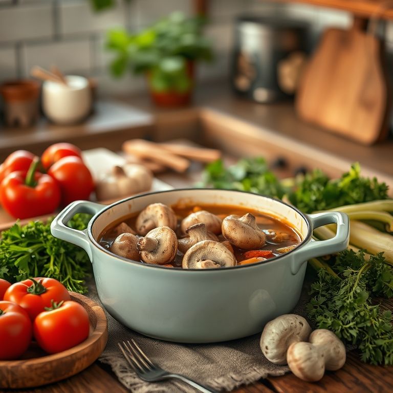 自家厨房的温暖味道——掌握小鸡炖蘑菇的家常做法