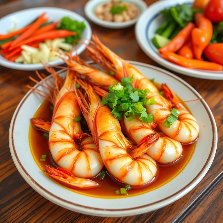 油焖大虾家常做法：简单易学，鲜香入味的海鲜盛宴