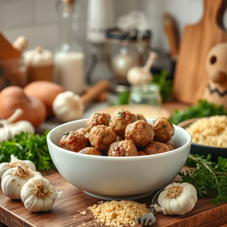 【家庭必备】超简单又美味的肉丸子做法，轻松做出餐厅级风味！