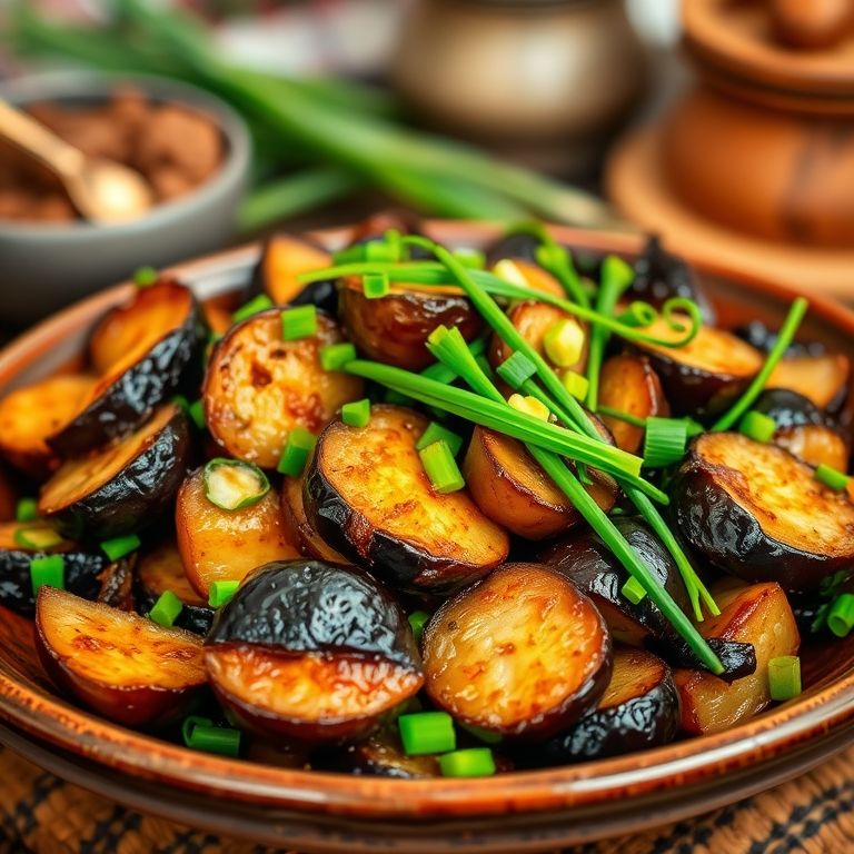 烧茄子的家常做法：一口鲜香，轻松在家享受地道美味