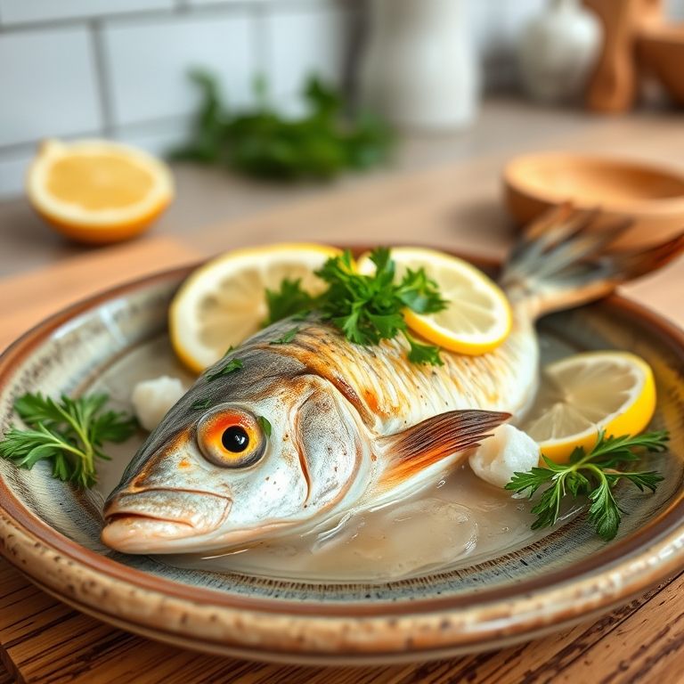 清蒸多宝鱼的家常做法—鲜香细腻，健康养生的美味选择