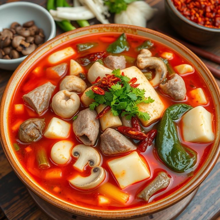 毛血旺的家常做法——让你在家也能享受正宗的麻辣味