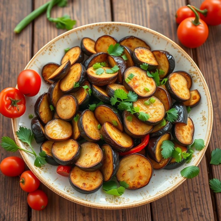 炒茄子的家常做法：简单几步，让你轻松做出色香味俱佳的美味茄子