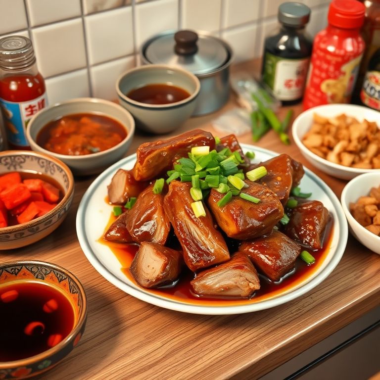 红烧排骨的家常秘诀｜让家人回味无穷的经典做法