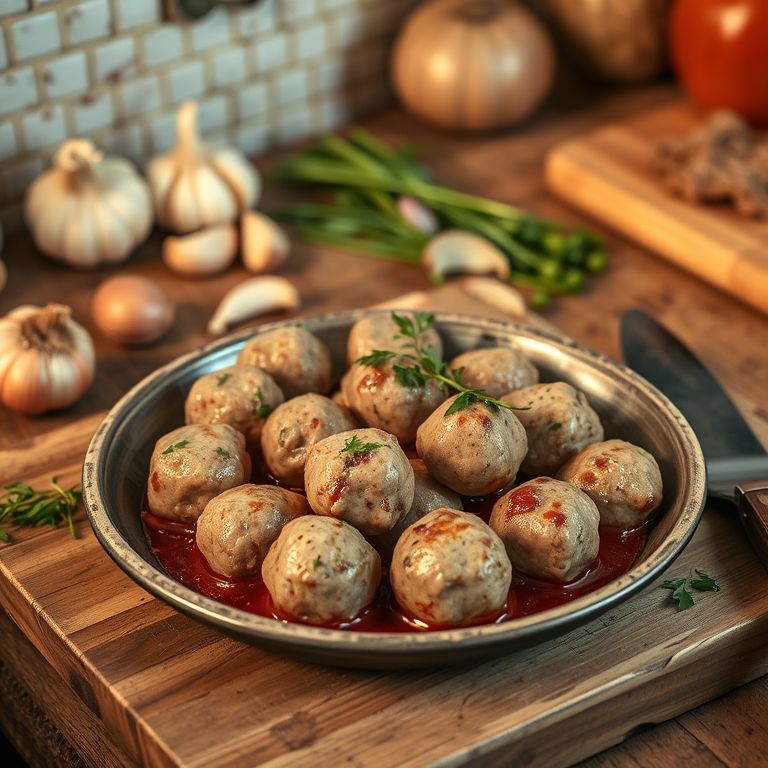 猪肉丸子的家常做法：简单易学的美味秘籍，让你轻松成为家庭厨神