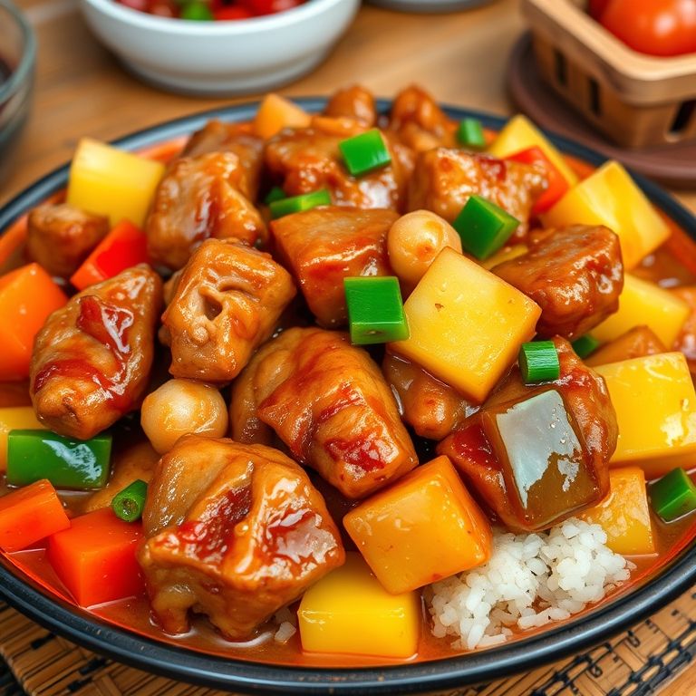 糖醋排骨的家常做法：轻松掌握，家庭餐桌的经典美味