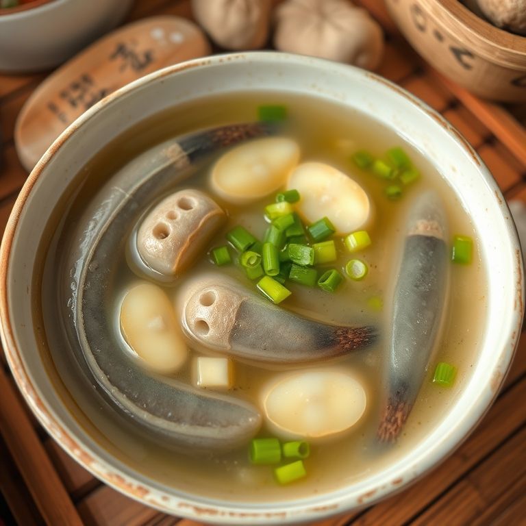 海参汤的家常做法:营养丰富,滋补养颜的绝佳汤品