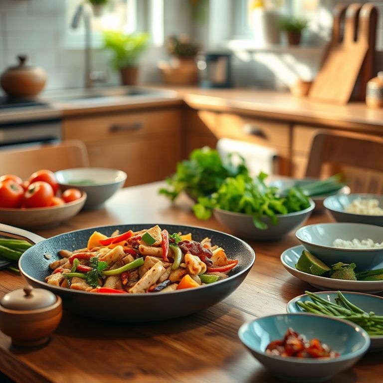 家常小炒的秘密武器，让厨房变成你的美味工厂