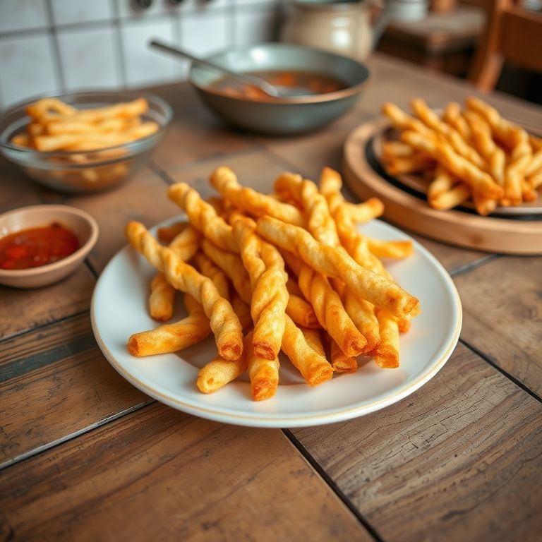 麻花的家常做法：在家轻松享受酥脆香甜的经典美味