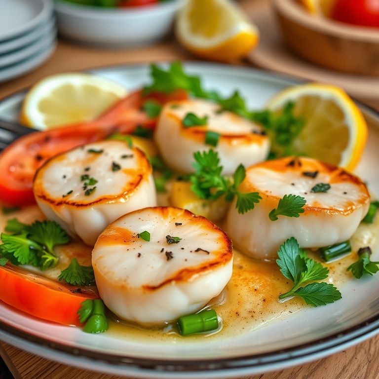 鲜贝的家常做法——低调的海味精致享受，简单易学的海鲜佳肴