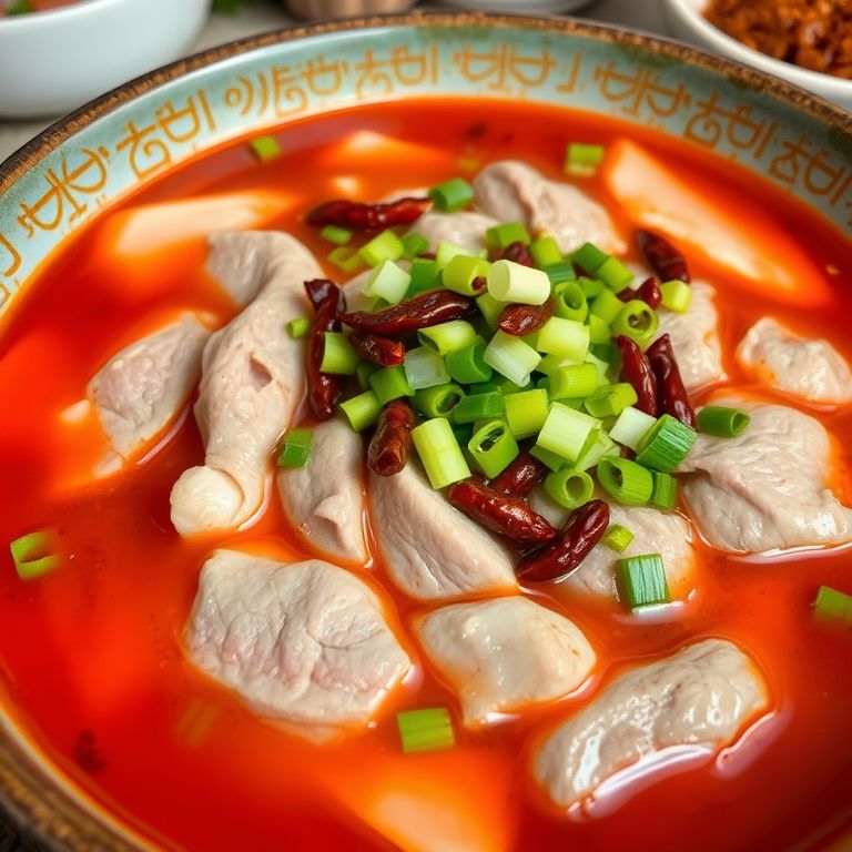 水煮肉片的家常做法，轻松做出地道的川味美食