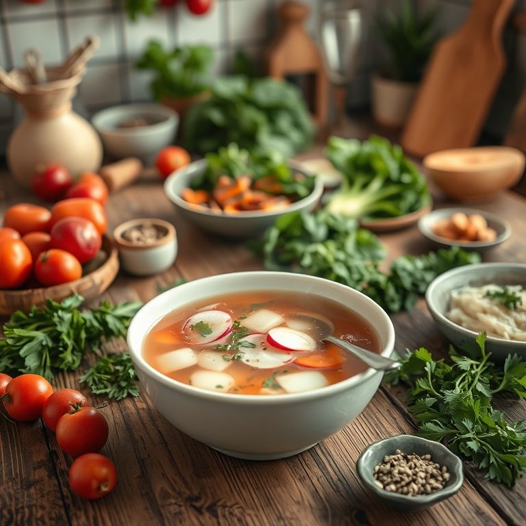 萝卜汤的家常做法——滋补又暖心的简单料理