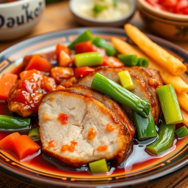 家常糖醋里脊：酸甜开胃的美味秘籍