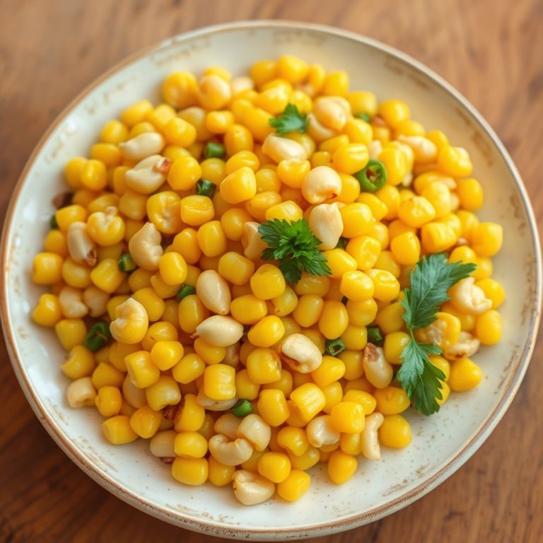 松仁玉米的家常做法：简单易学，香脆美味