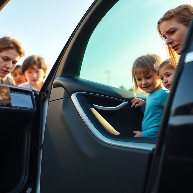 美国调查特斯拉电子门把手：家长坦言“孩子被困车内”引发安全新焦虑