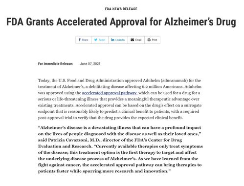 FDA亮绿灯！中国首款阿尔茨海默创新药扬帆出海，医药板块迎“情绪反转”？