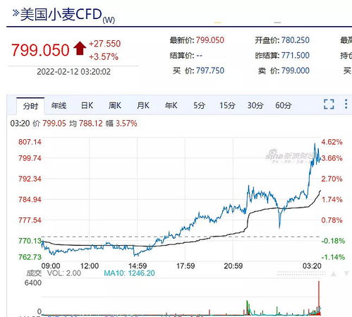 今日小麦期货和美小麦价格行情查询-小麦报价-华富网，今日小麦期货走势图
