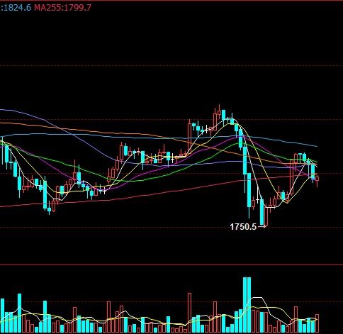 【技术派】 黄金期货日线三角整理破位在即