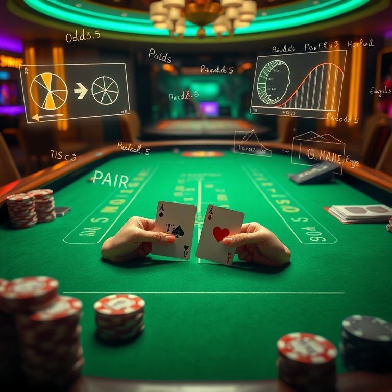 百家乐中的“和”与“对子”：高赔率背后的数学真相