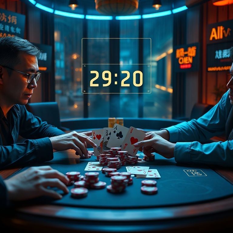 德州扑克Allin时机把握开云棋牌心理博弈