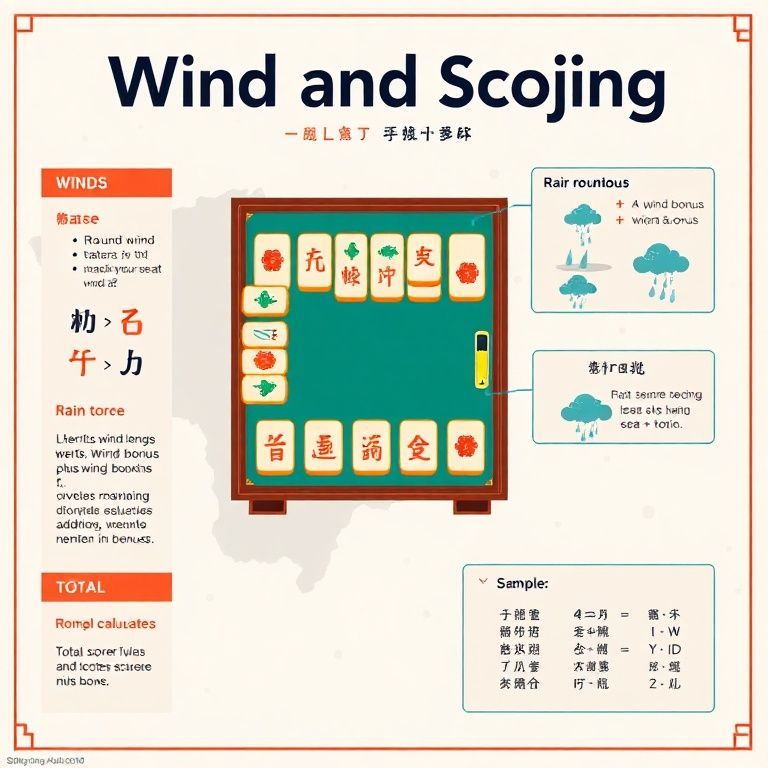 四川麻将刮风下雨算分规则开云一图看懂，四川麻将打法刮风下雨