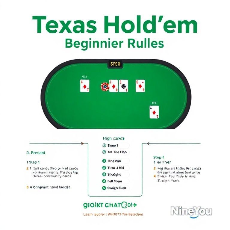 德州扑克入门规则九游棋牌新手快速上手指南