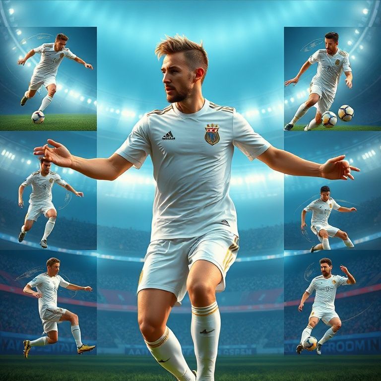 莫德里奇传球集锦九游中场大师回顾，莫德里奇球品