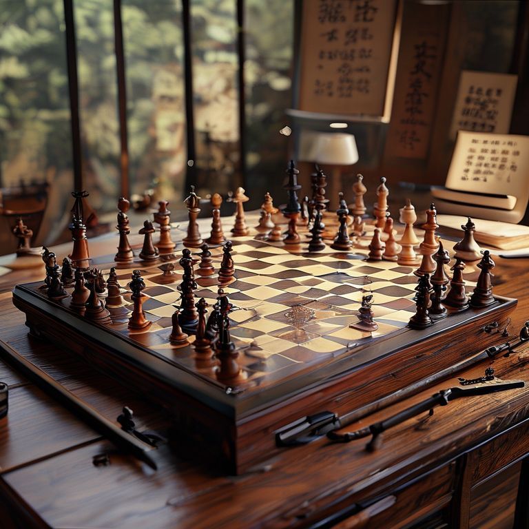 中国象棋残局破解与中局战术，九游棋牌大师级对弈思路