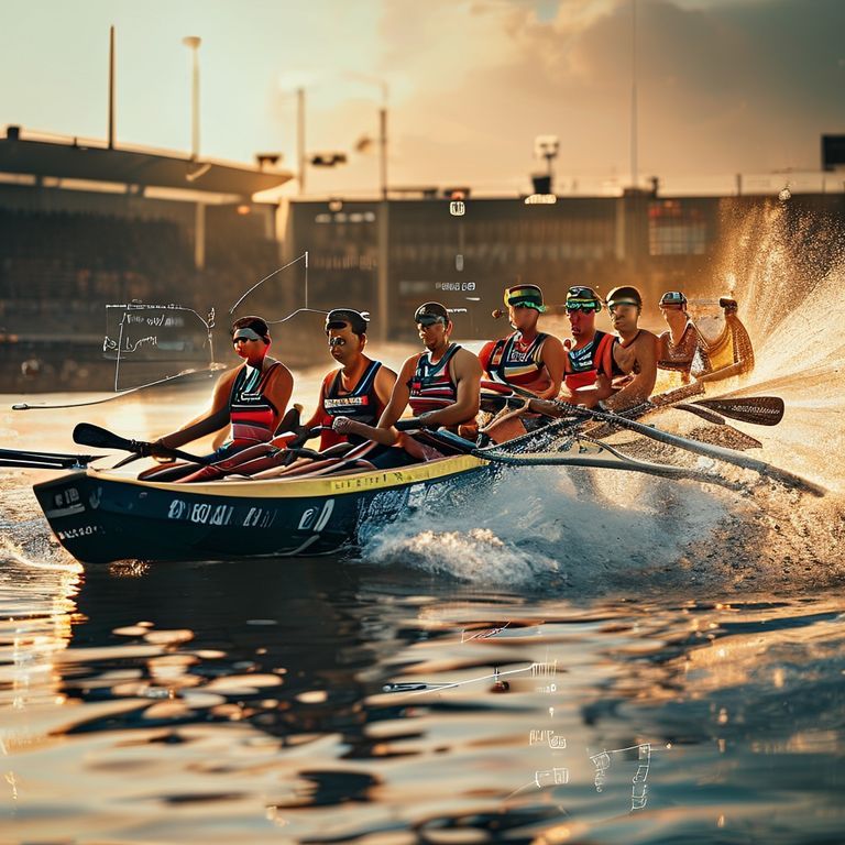 开云赛艇动态：世锦赛八人艇划桨同步秘诀